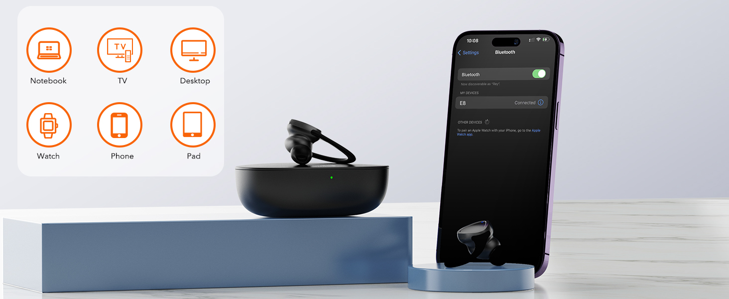 ear buds wireless bluetooth earbuds for iPhone pad watch